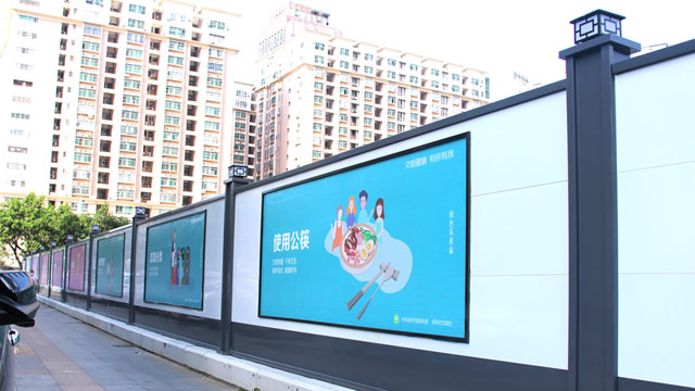 深圳南山東濱路鋼結構烤漆圍擋安裝項目-A/B/C類圍擋-深圳市大通建材有限公司鋼圍擋生產定制廠家